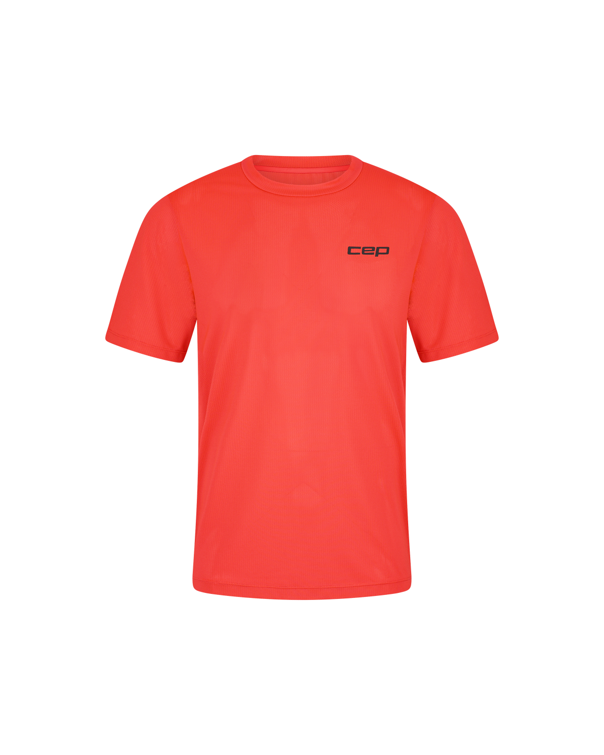 Core Run Short Sleeve Shirt, Men, Red