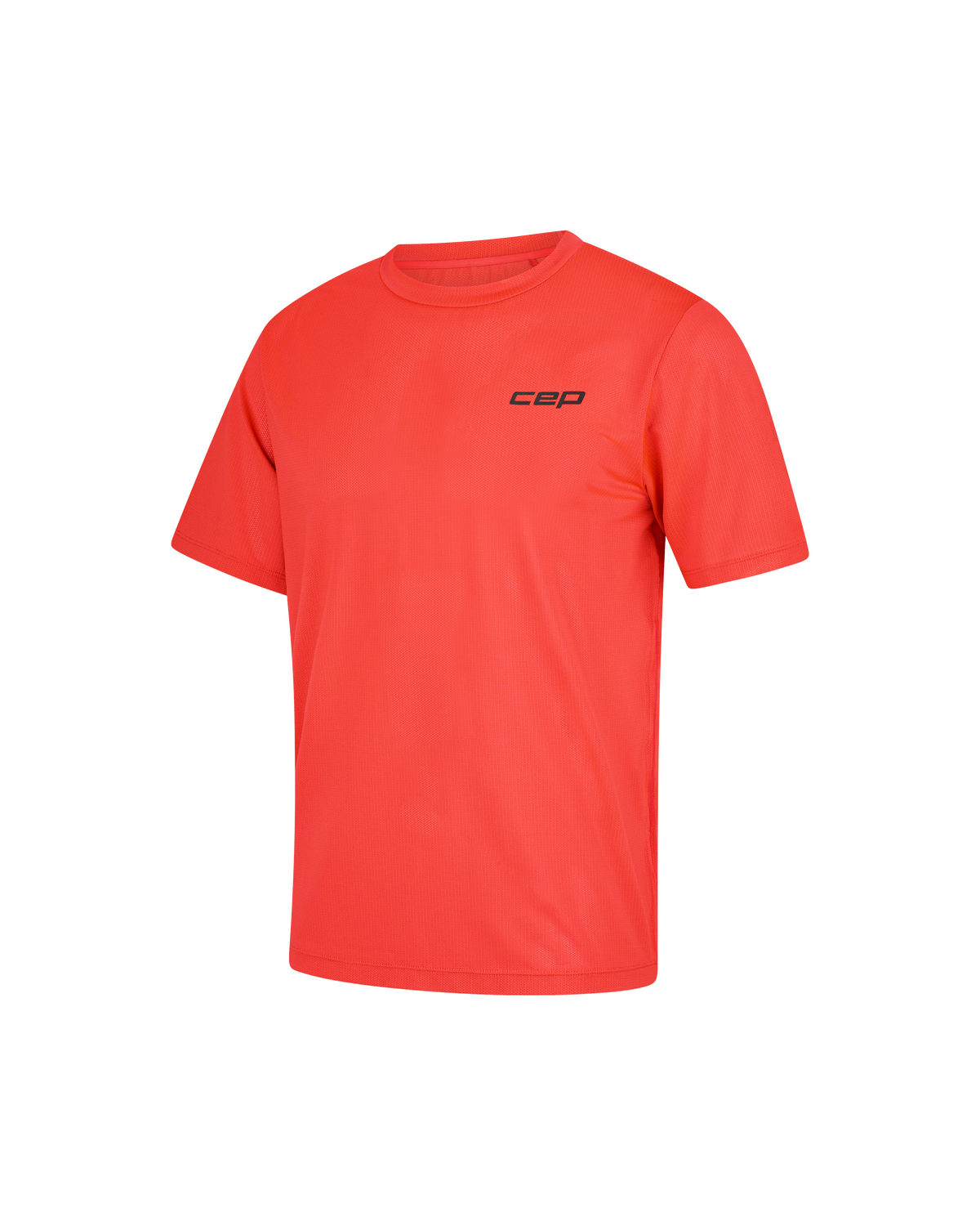 Core Run Short Sleeve Shirt, Men, Red
