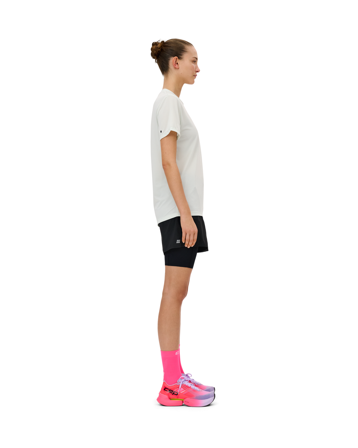 Core Run Short Sleeve Shirt, Women, Ice