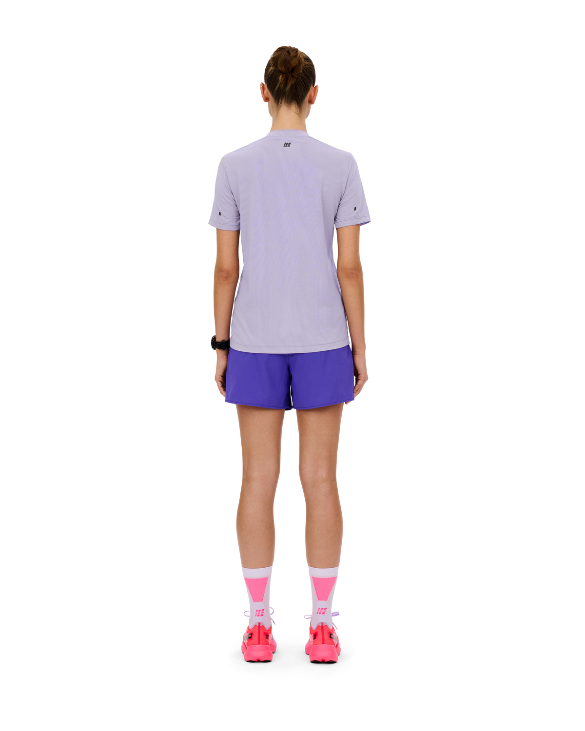 Core Run Short Sleeve Shirt, Women, Lilac
