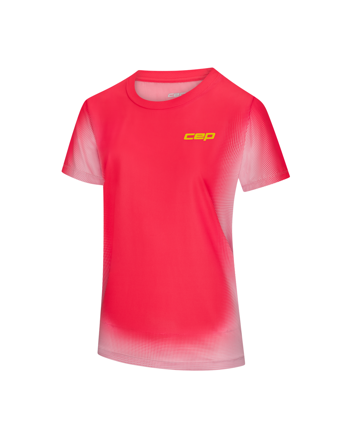 Core Run Short Sleeve Shirt, Women, Pink Fade