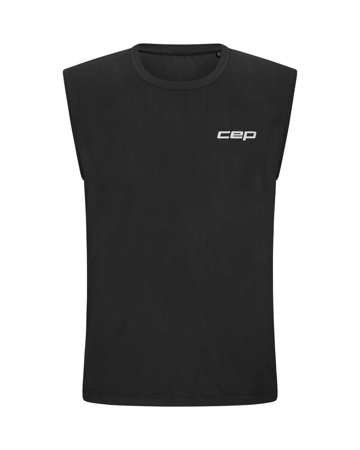 Core Run Sleeveless Shirt, Men, Black