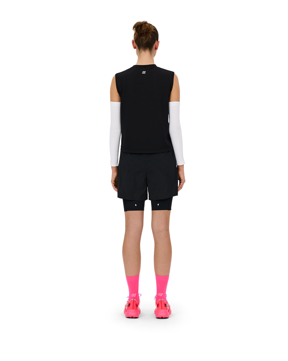 Core Run Sleeveless Shirt, Women, Black