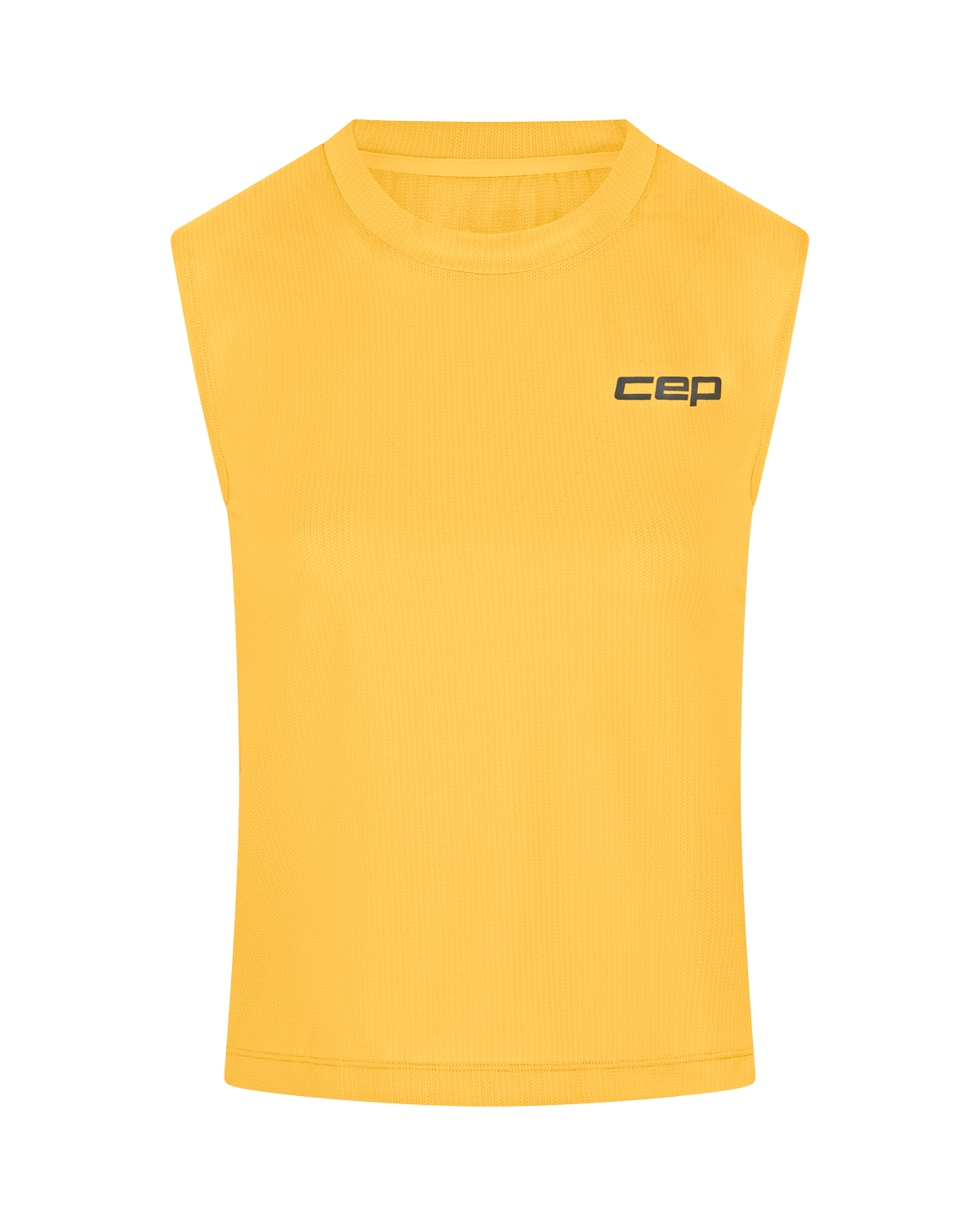 Core Run Sleeveless Shirt, Women, Marigold
