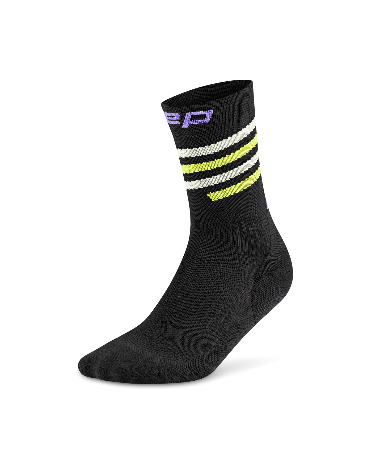 Core Run Spiral Mid Cut Compression Socks