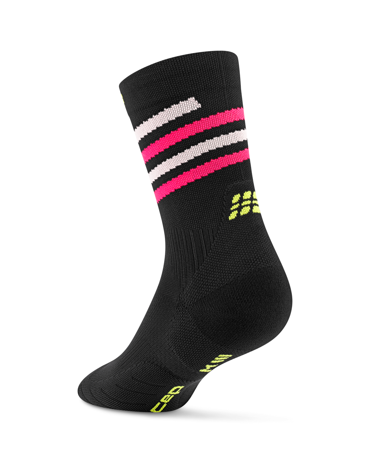 Core Run Spiral Mid Cut Compression Socks