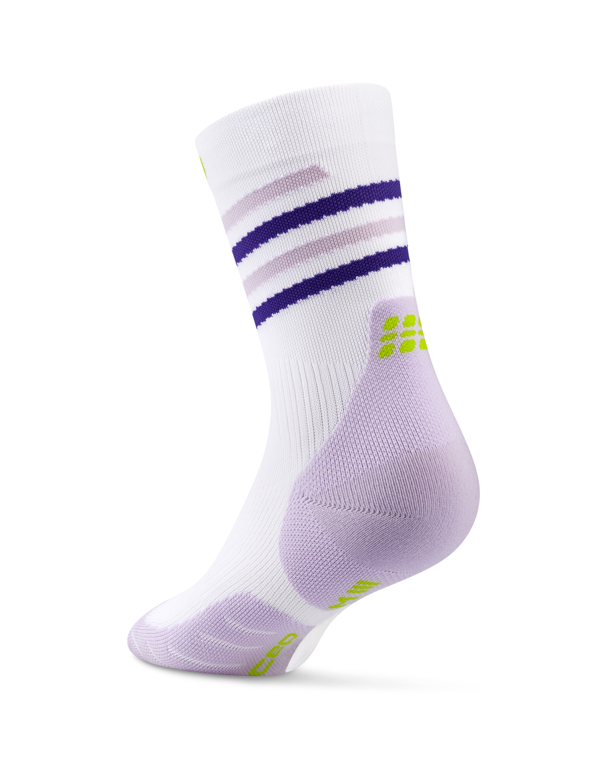 Core Run Spiral Mid Cut Compression Socks