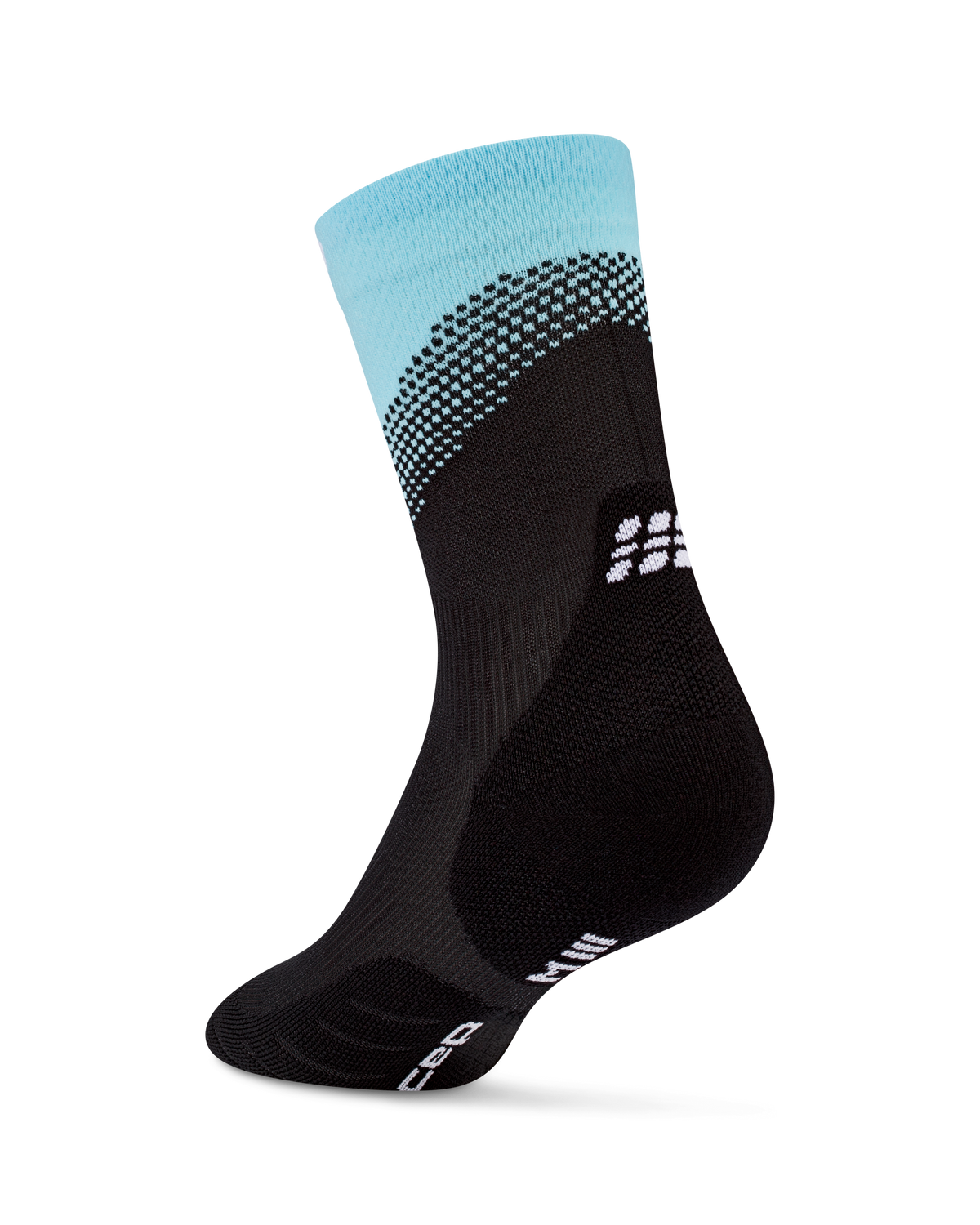 Core Run Split Mid Cut Compression Socks