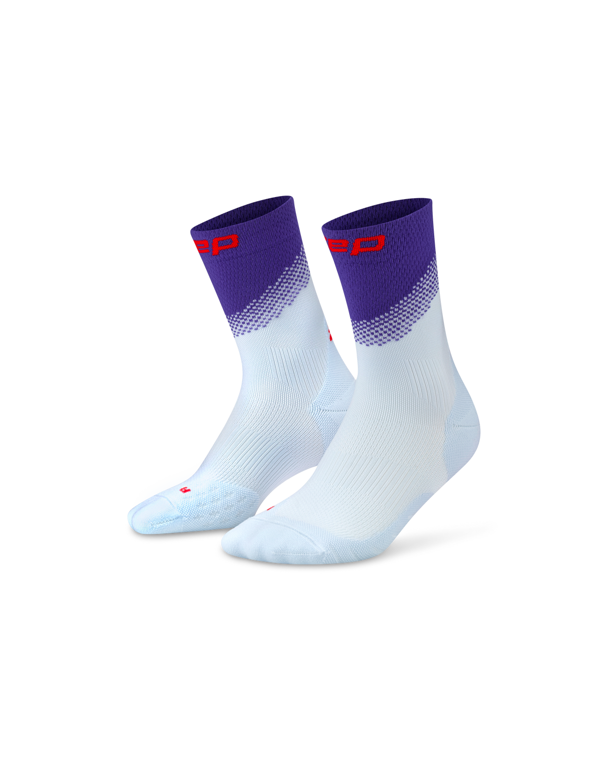 Core Run Split Mid Cut Compression Socks