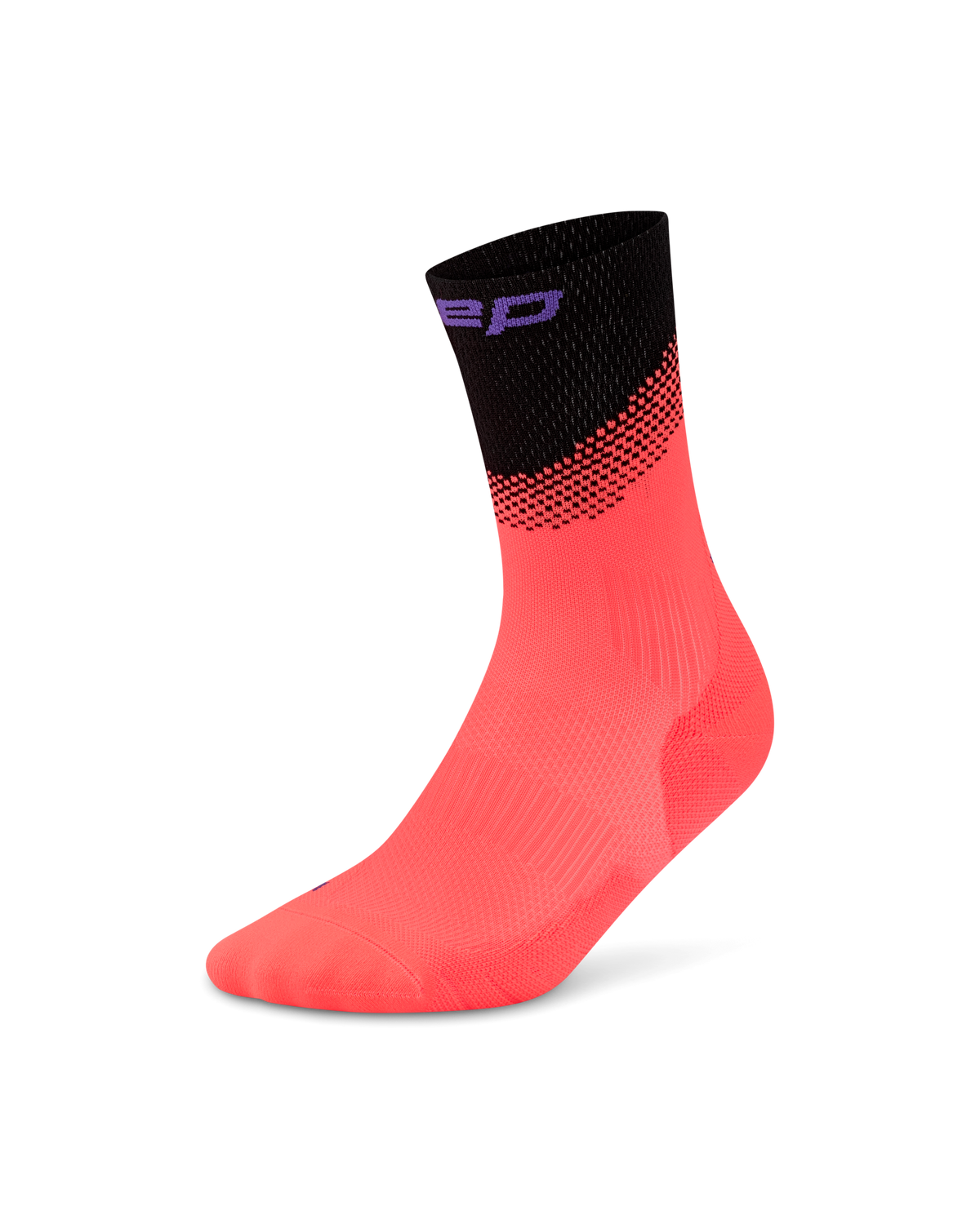Core Run Split Mid Cut Compression Socks
