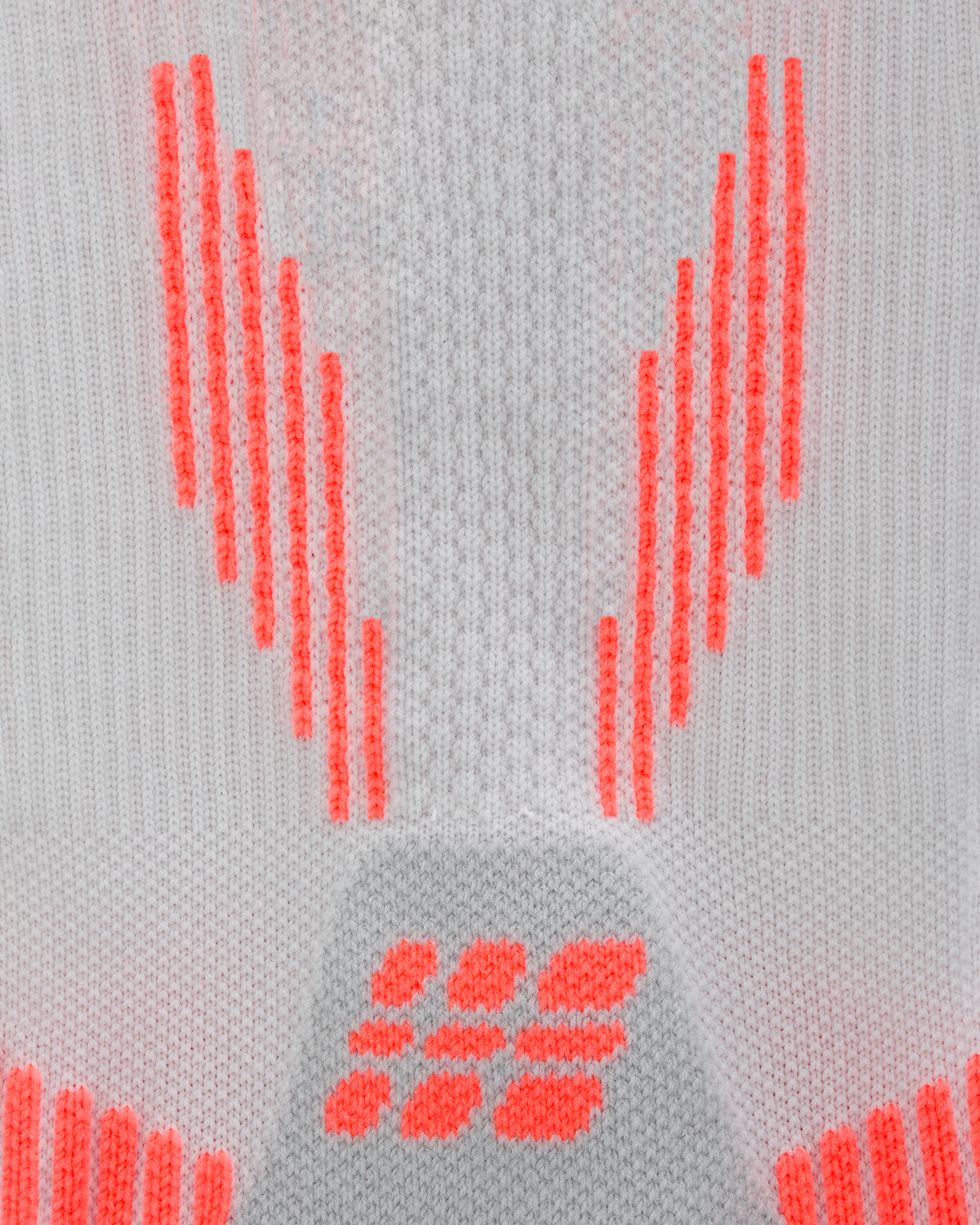 Core Run Tall Compression Socks 5.0, Men, Grey, close-up detail