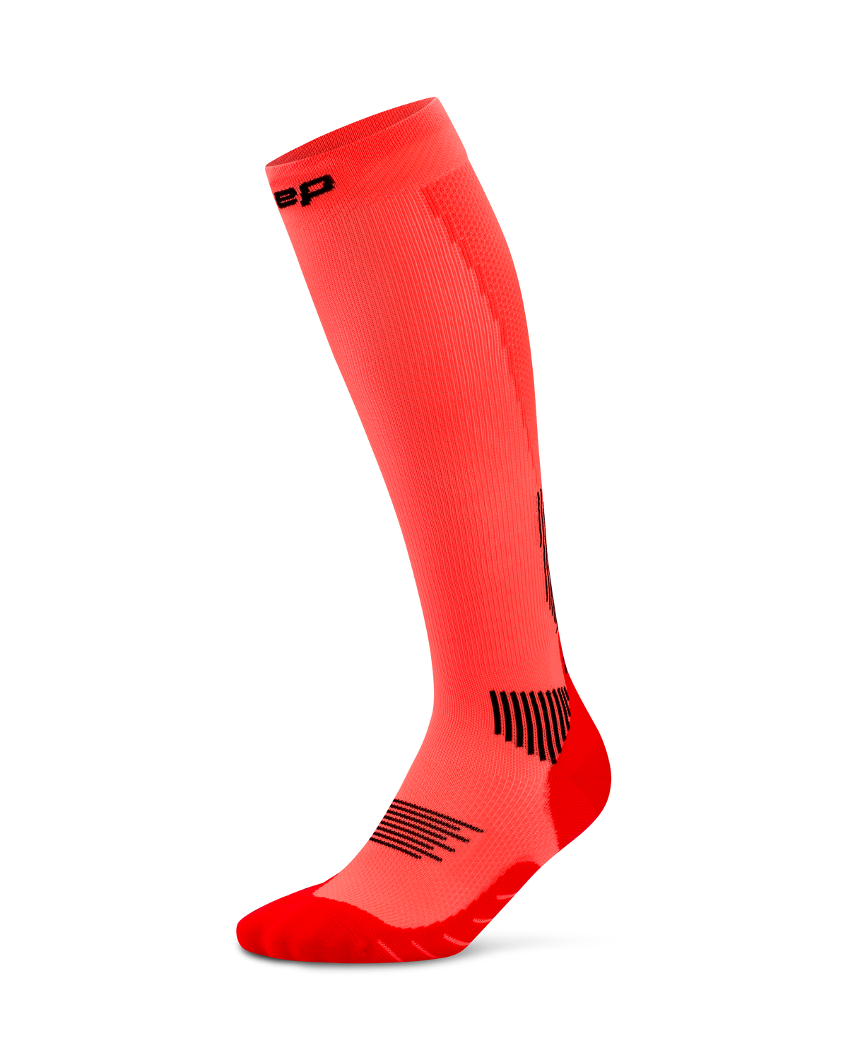 Core Run Tall Compression Socks 5.0, Men, Neon Coral
