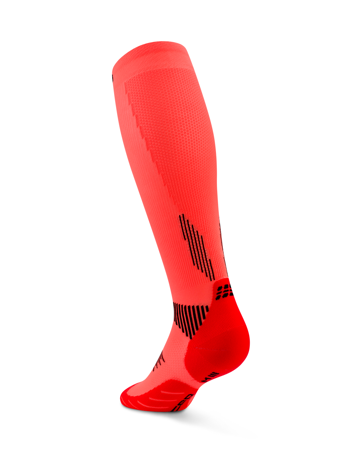 Core Run Tall Compression Socks 5.0, Men, Neon Coral