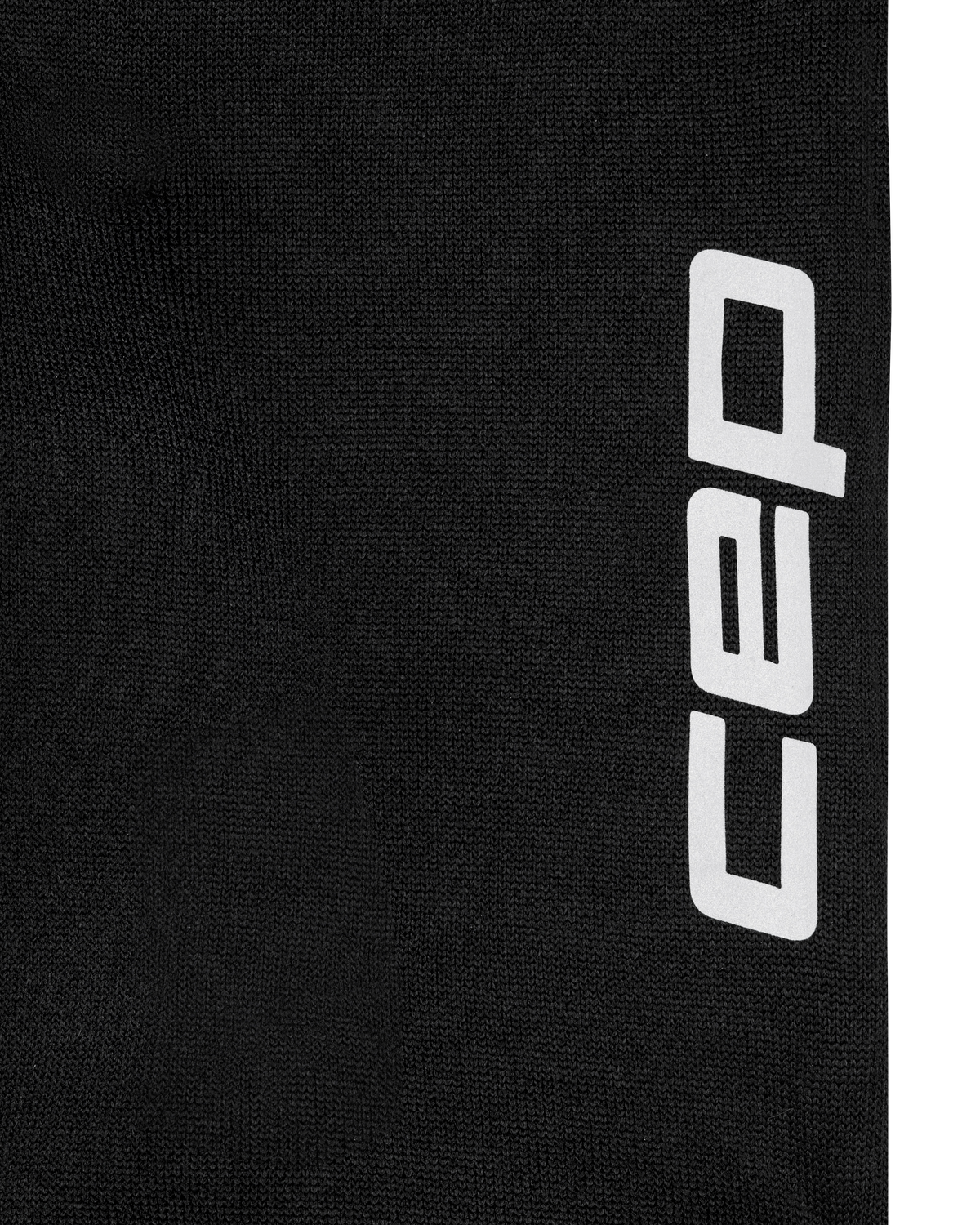 Core Run Thermal Gloves, Black, close-up detail