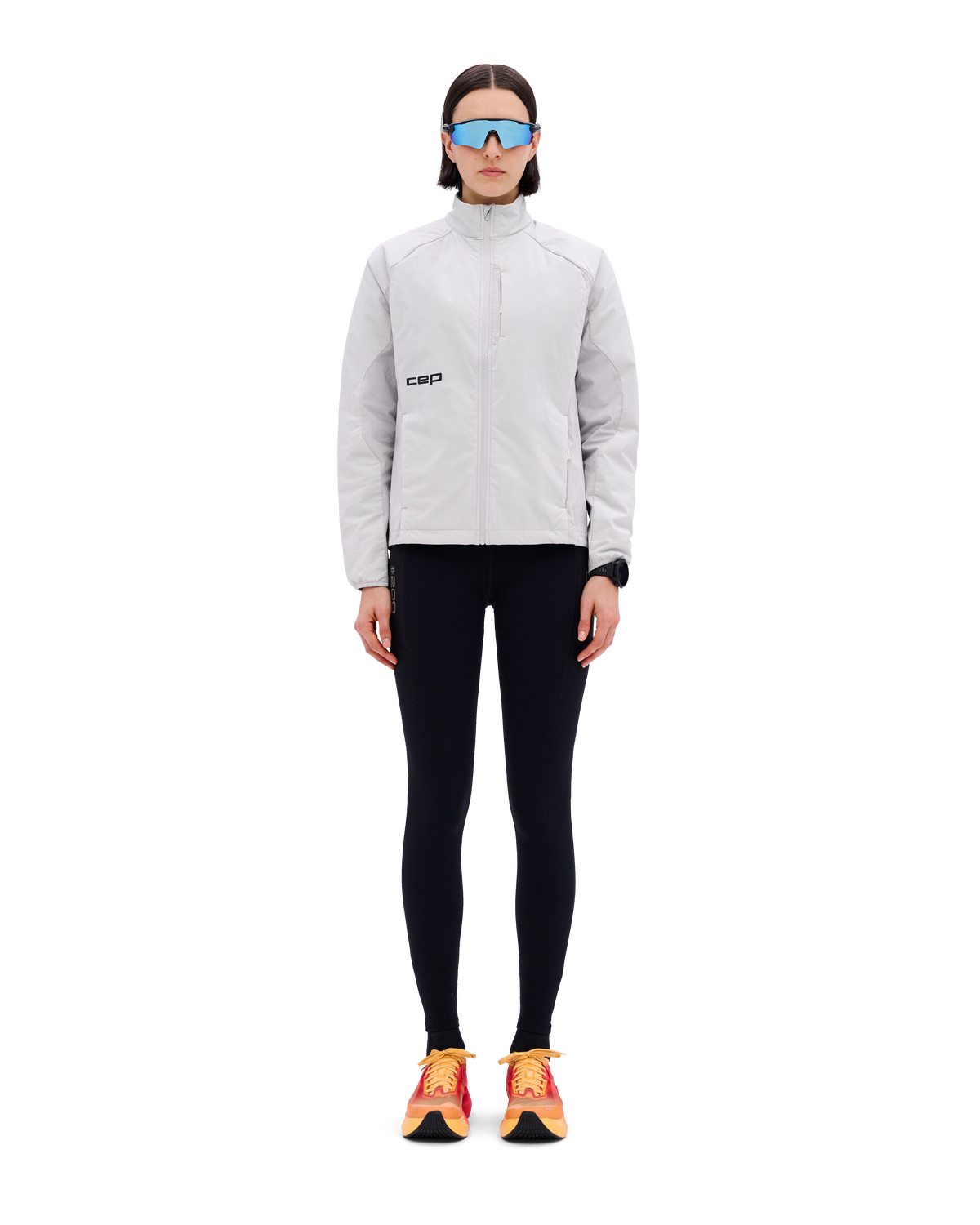 Core Run Thermal Hybrid Jacket, Women, Light Grey