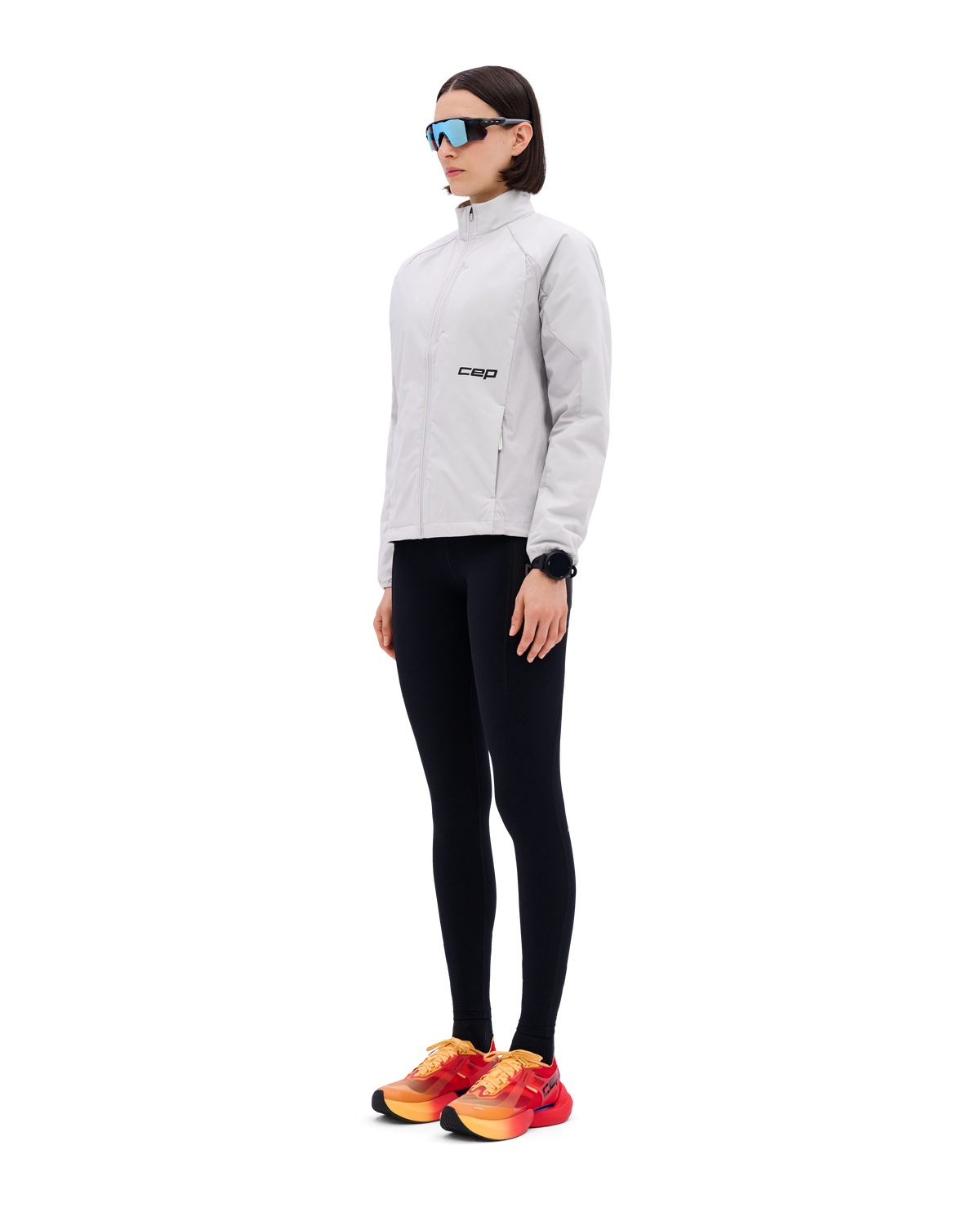 Core Run Thermal Hybrid Jacket, Women, Light Grey