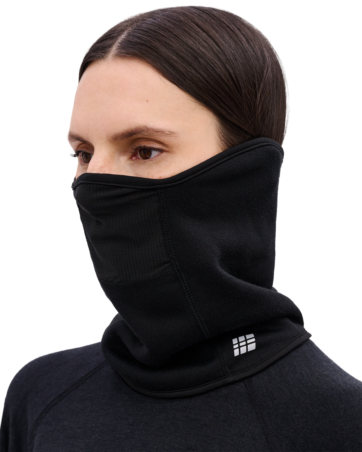 Core Run Thermal Neck Warmer, Black