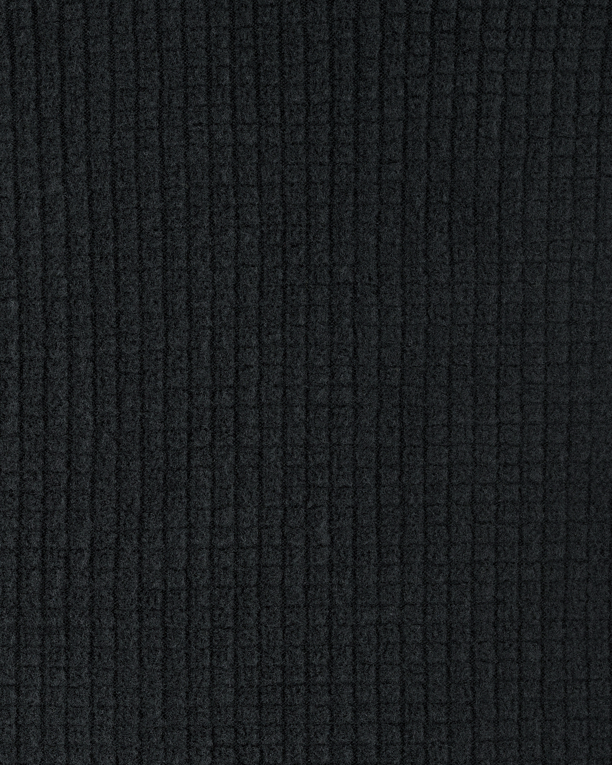 Core Run Thermal Quarter Zip Pullover, Men, Black, close-up detail