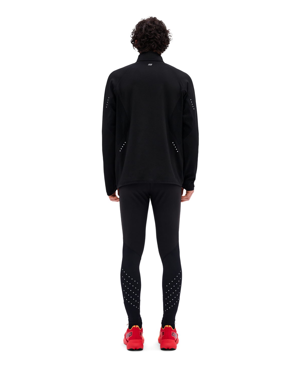 Core Run Thermal Quarter Zip Pullover, Men, Black
