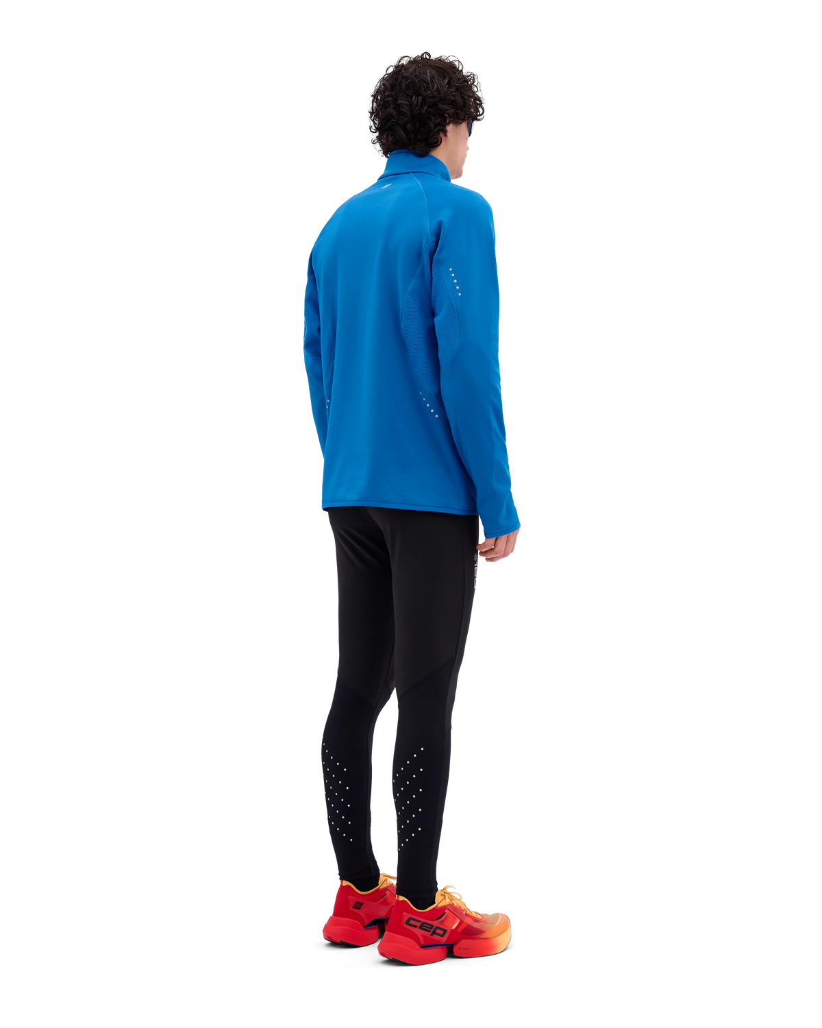 Core Run Thermal Quarter Zip Pullover, Men, Blue