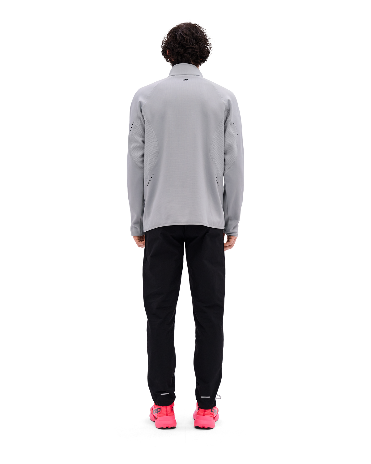 Core Run Thermal Quarter Zip Pullover, Men, Grey