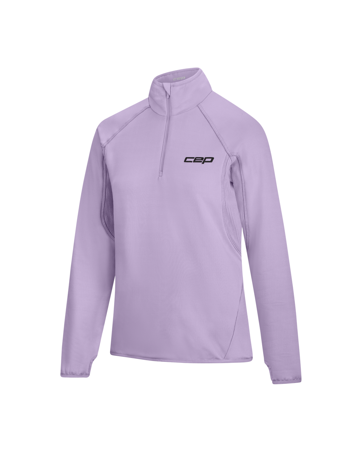 Core Run Thermal Quarter Zip Pullover, Women, Lilac