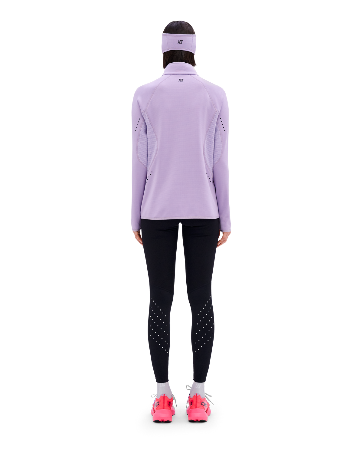 Core Run Thermal Quarter Zip Pullover, Women, Lilac