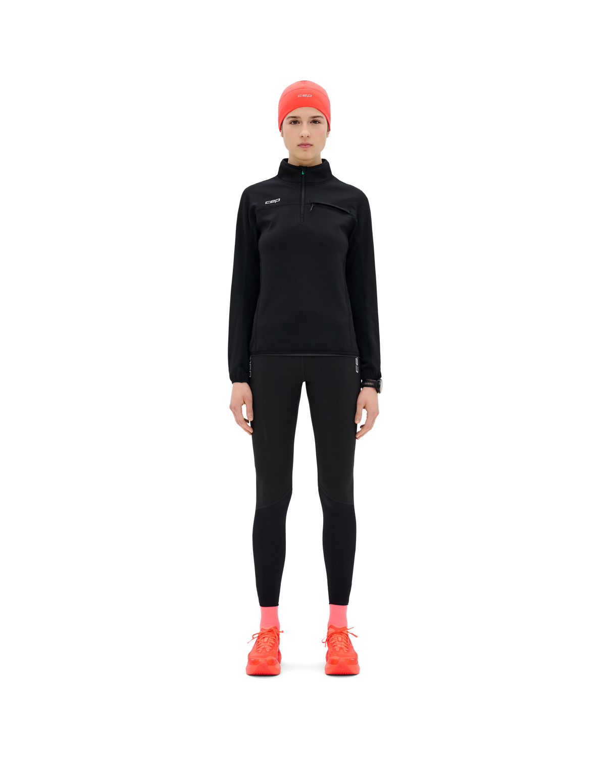 Core Run Thermal Quarter Zip Pullover, Women
