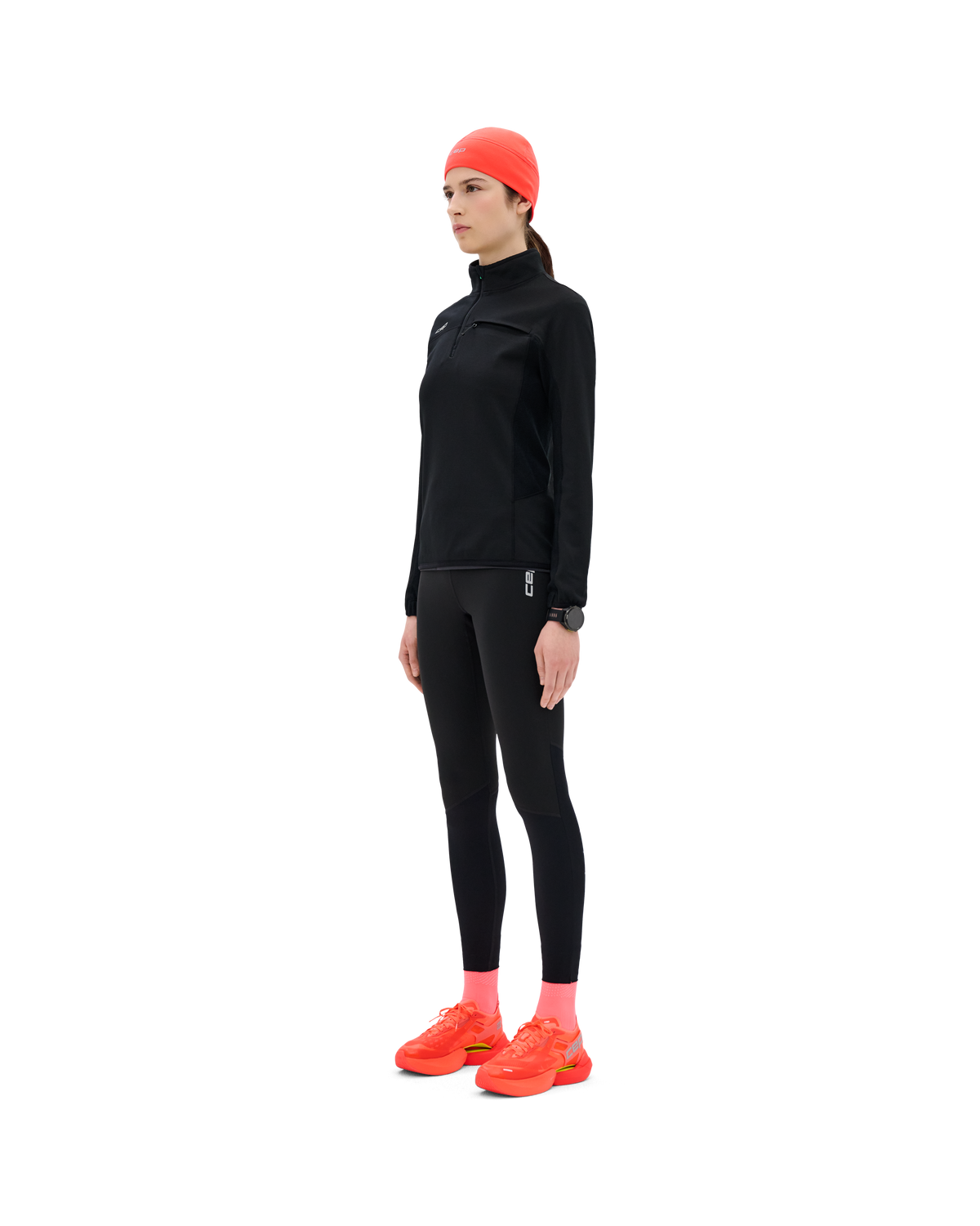Core Run Thermal Quarter Zip Pullover, Women