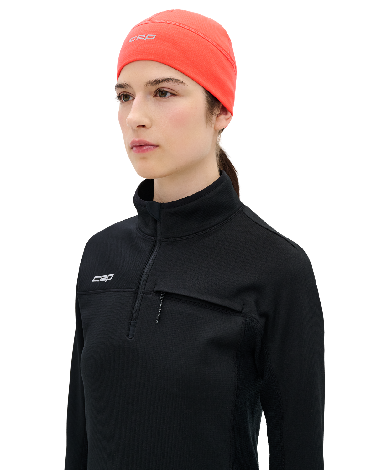 Core Run Thermal Quarter Zip Pullover, Women
