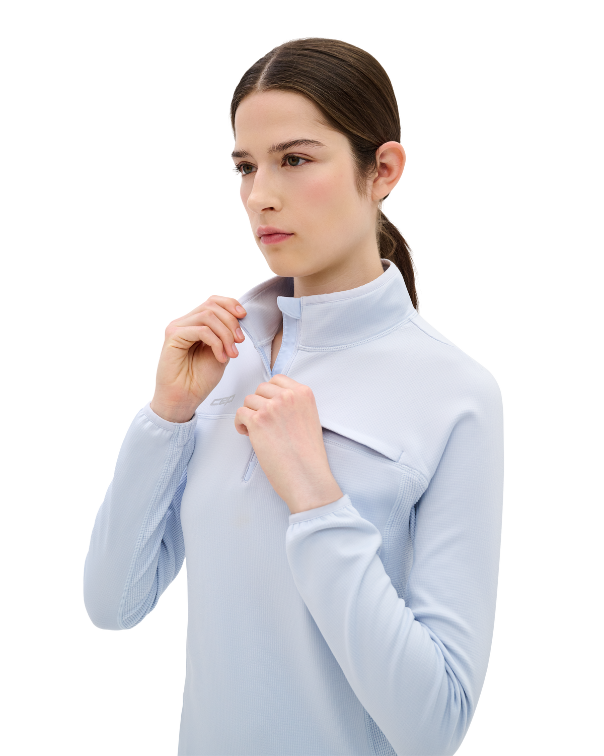 Core Run Thermal Quarter Zip Pullover, Women