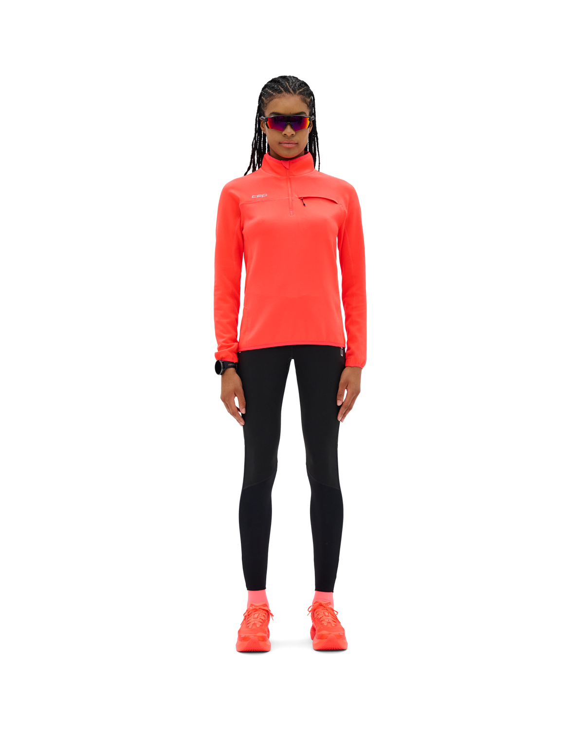 Core Run Thermal Quarter Zip Pullover, Women