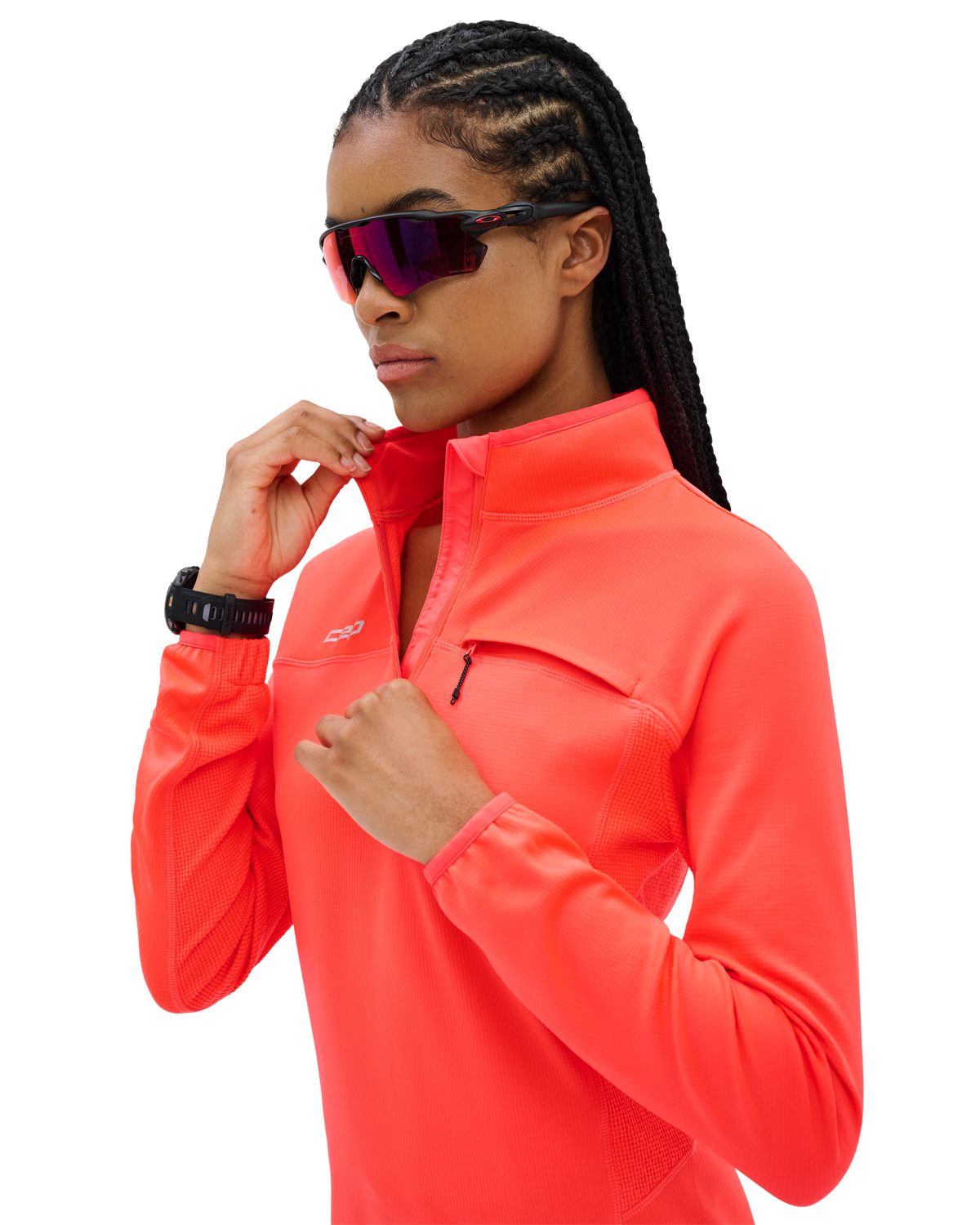 Core Run Thermal Quarter Zip Pullover, Women