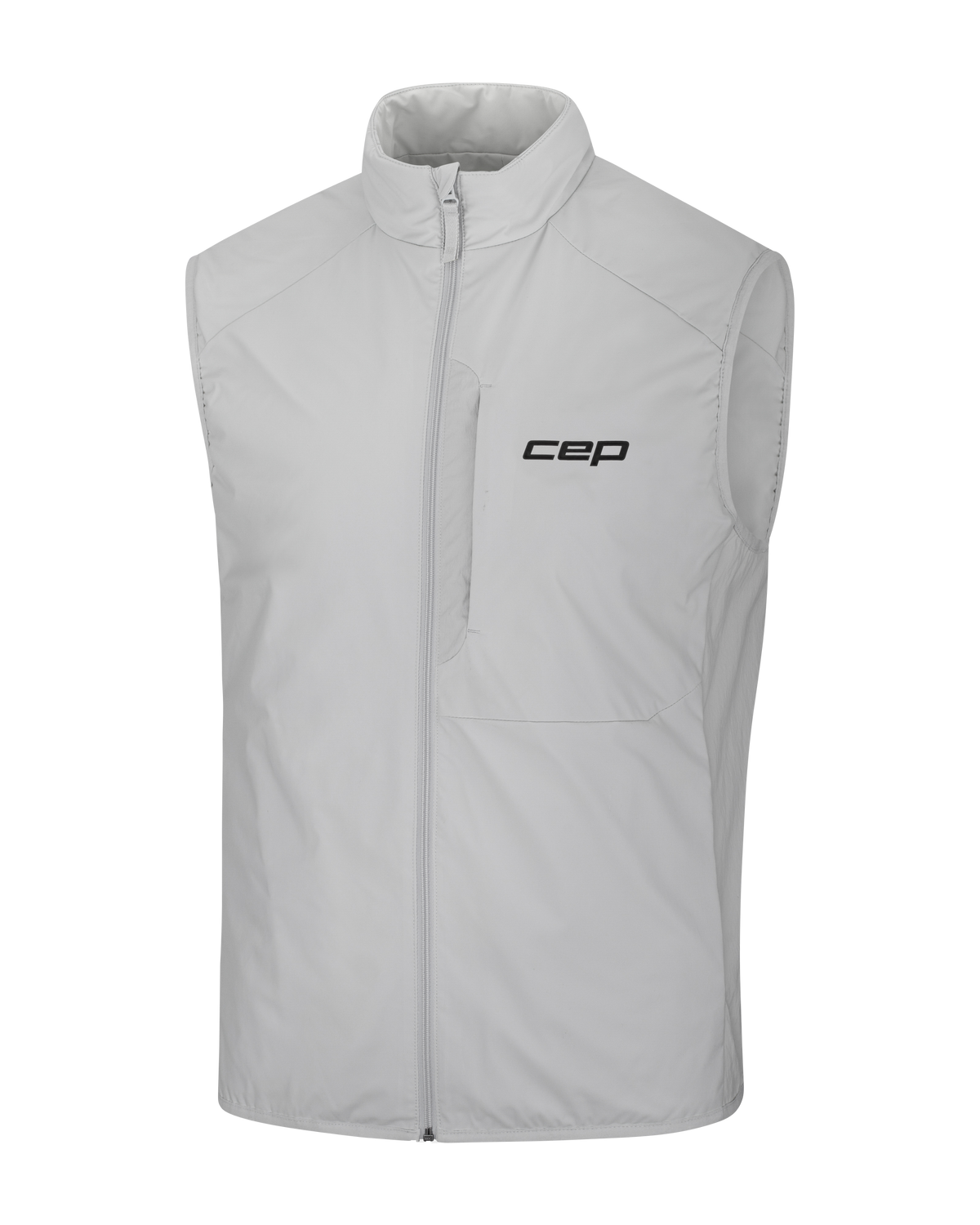 Core Run Thermal Reversible Vest, Men, Light Grey