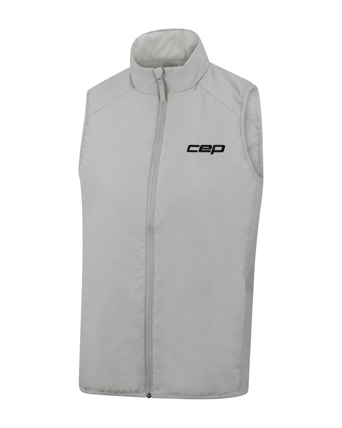 Core Run Thermal Reversible Vest, Women, Light Grey