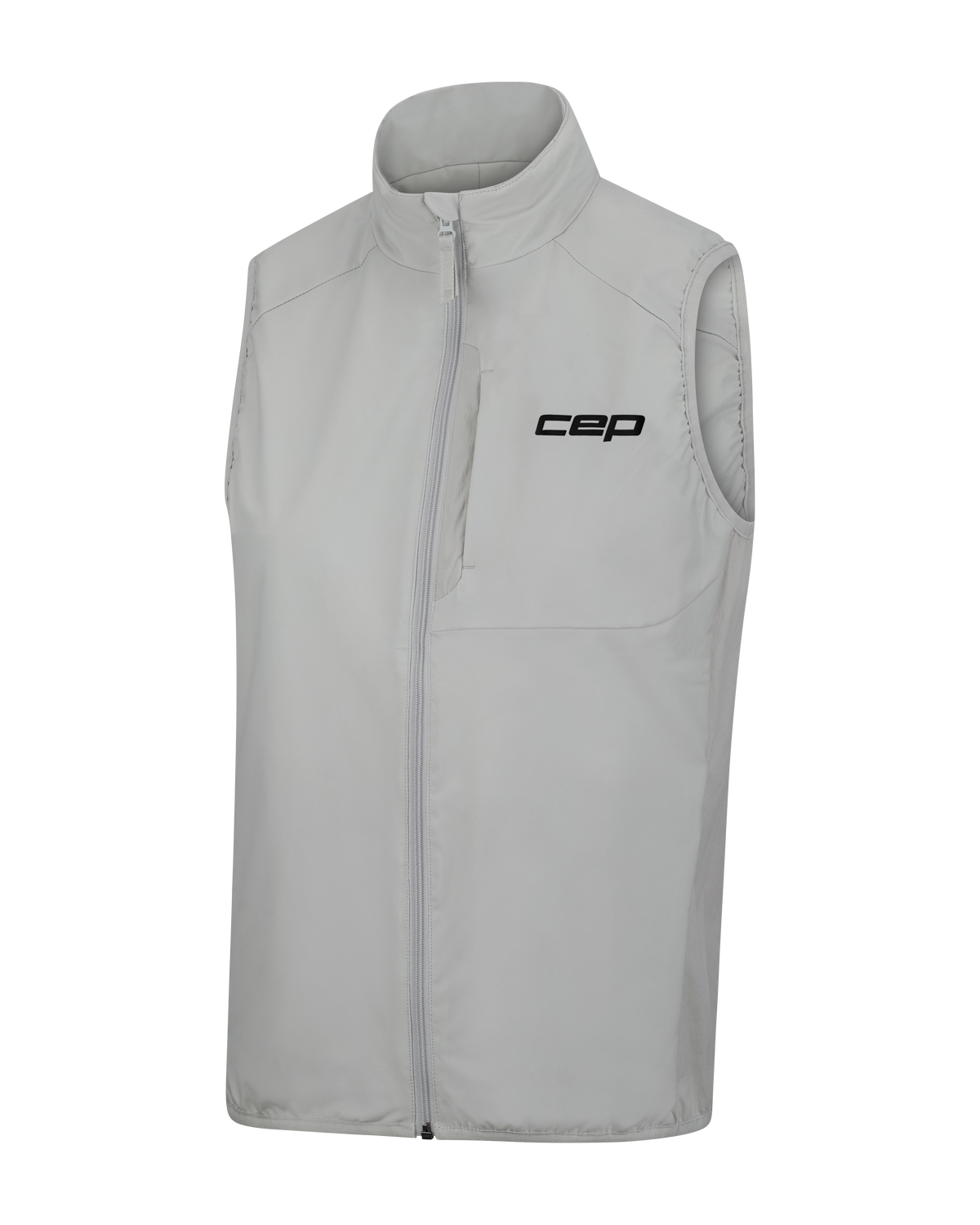 Core Run Thermal Reversible Vest, Women, Light Grey