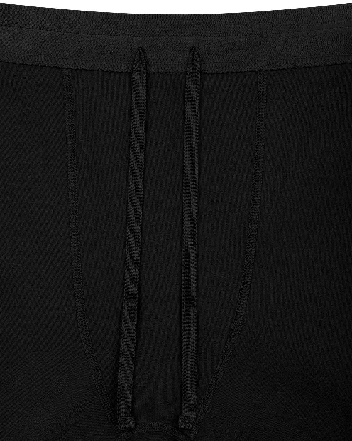 Core Run Thermal Compression Tights, Women, Black, close-up detail