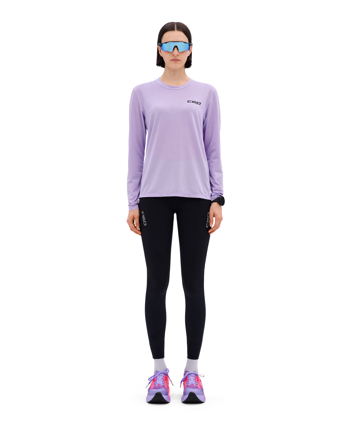 Core Run Thermal Compression Tights, Women, Black