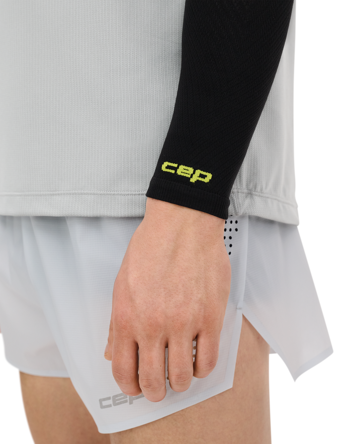 Core Run Ultralight Compression Arm Sleeves, Black
