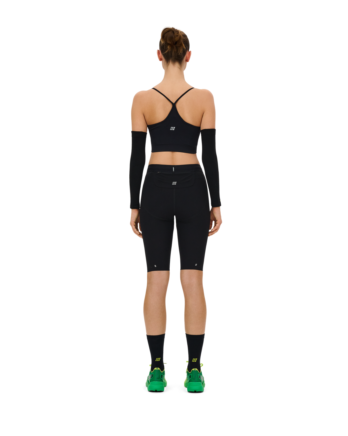 Core Run Ultralight Compression Arm Sleeves, Black