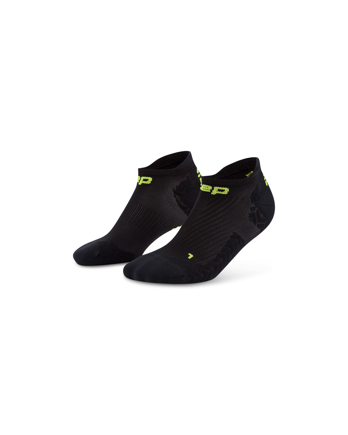 Core Run Ultralight No Show Socks, Black