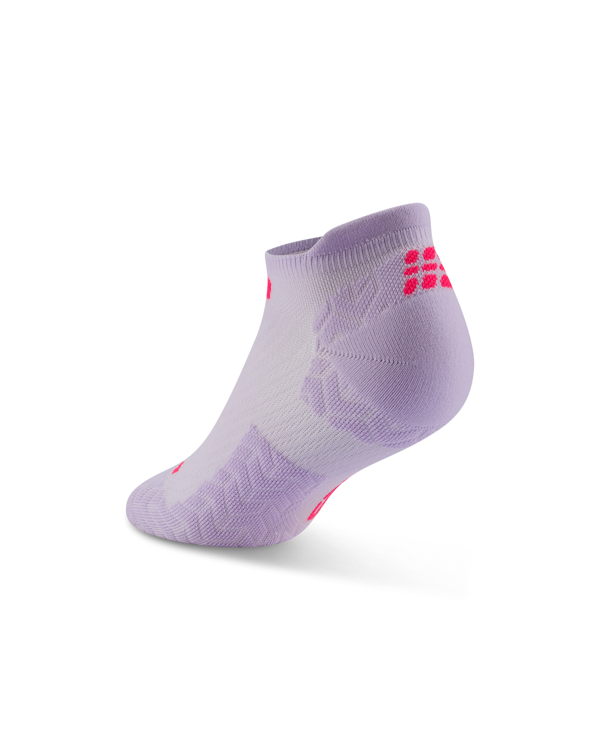 Core Run Ultralight No Show Socks, Lilac/Pink
