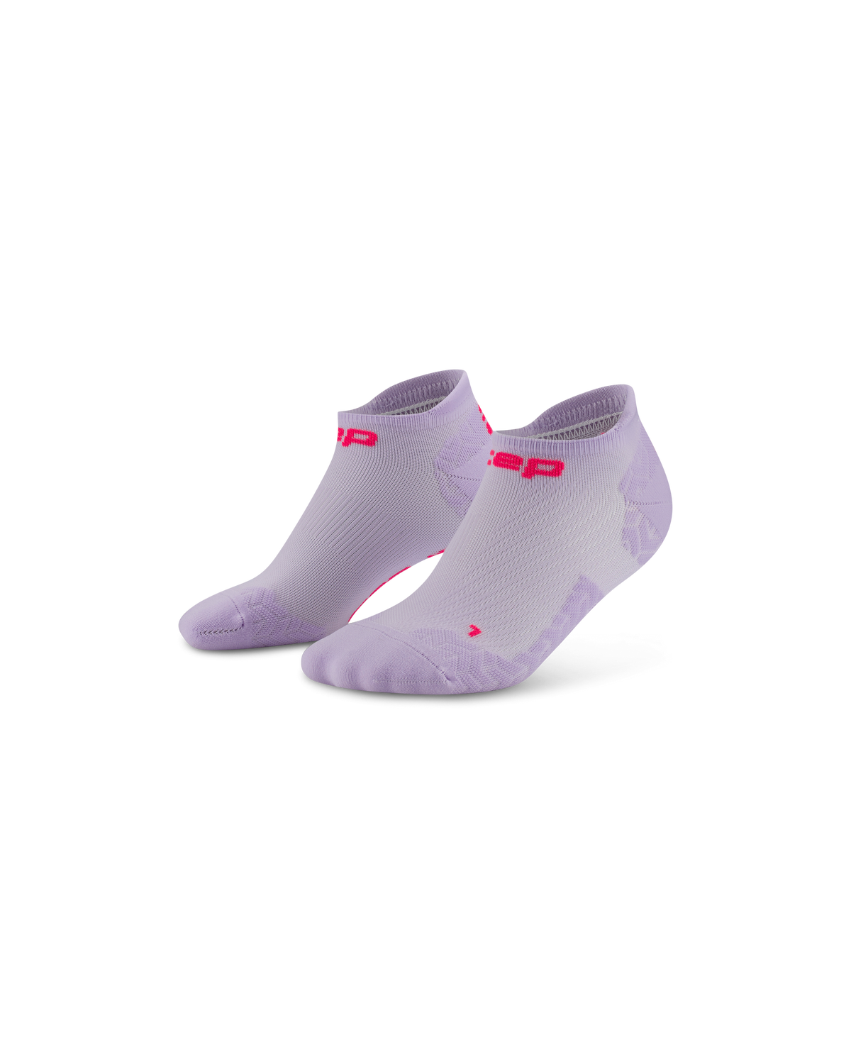 Core Run Ultralight No Show Socks, Lilac/Pink