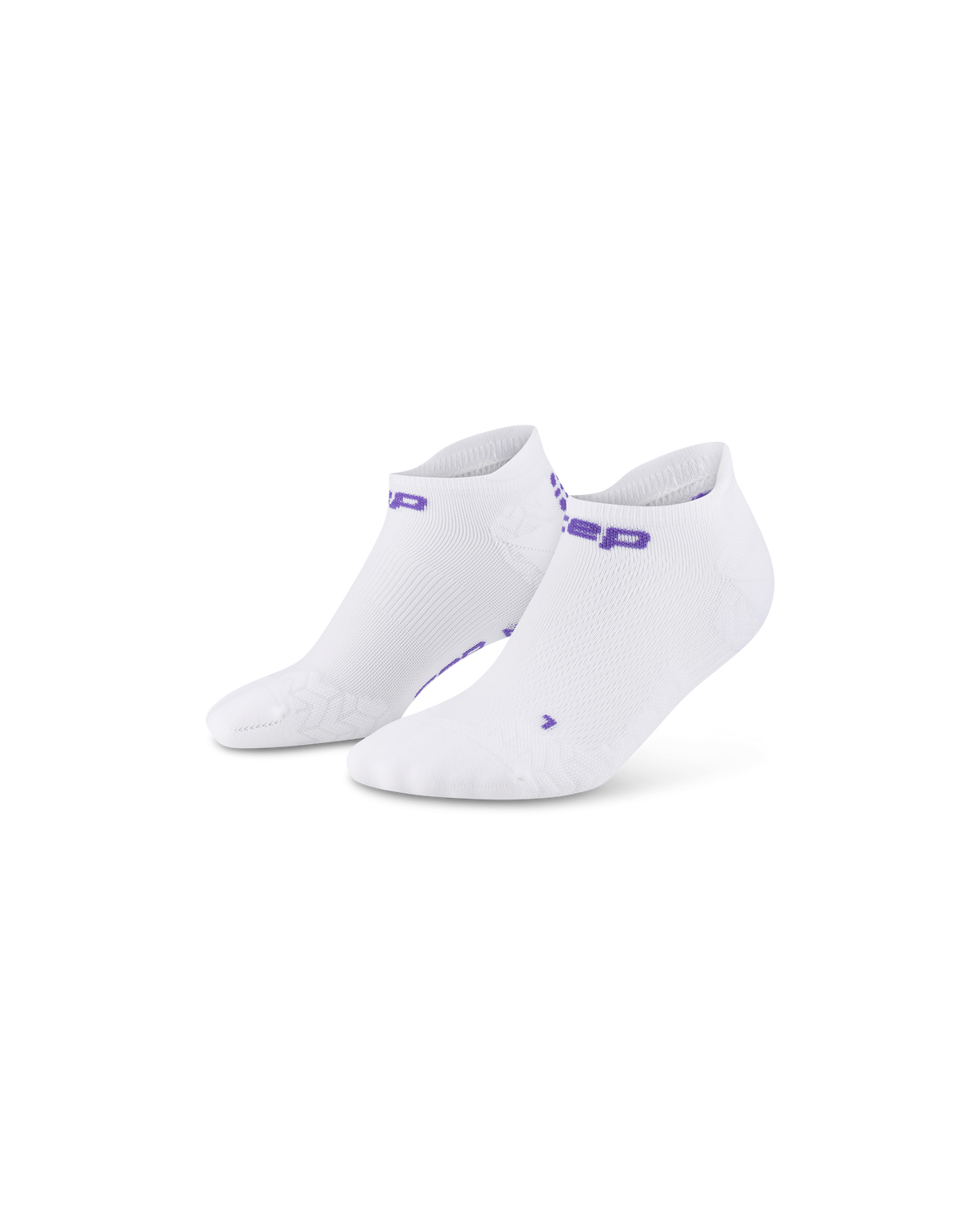 Core Run Ultralight No Show Socks, White