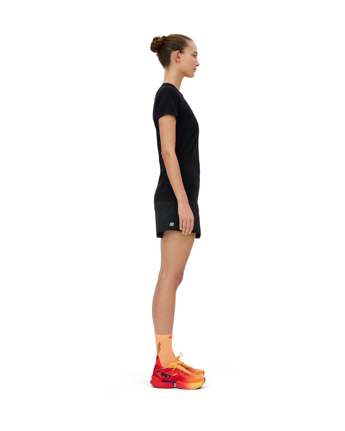 Core Run Ultralight Short Sleeve Shirt, Women, Black