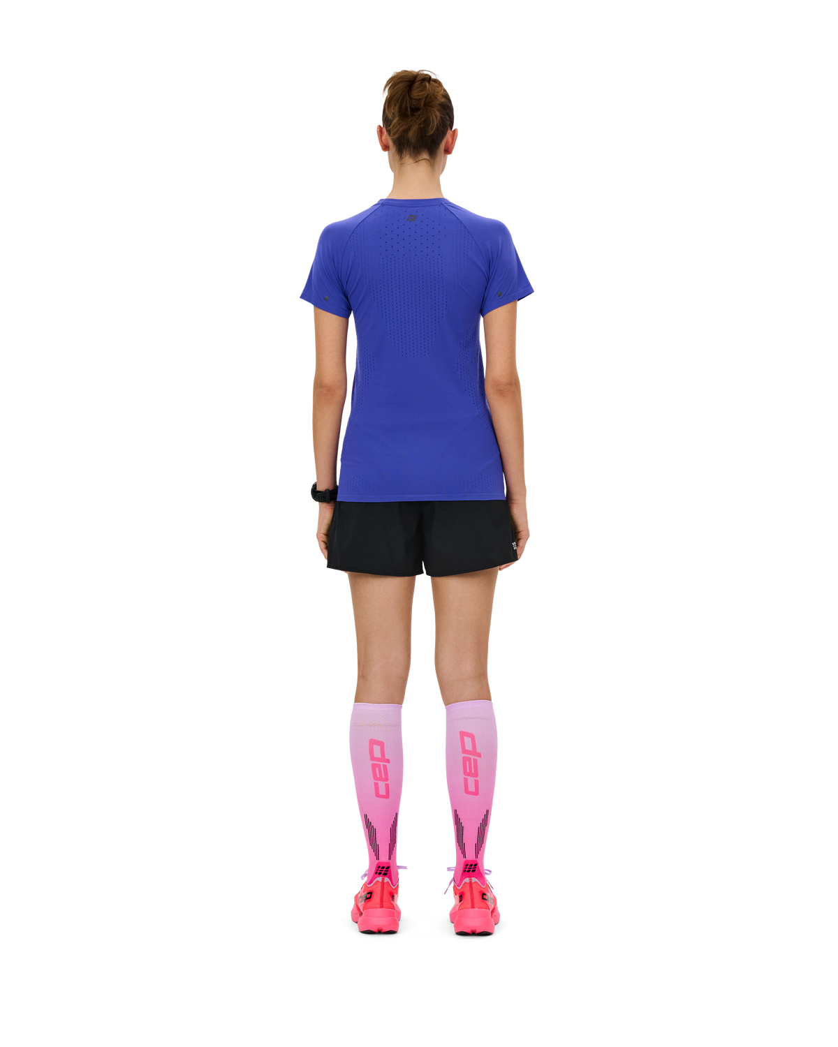 Core Run Ultralight Short Sleeve Shirt, Women, Purple