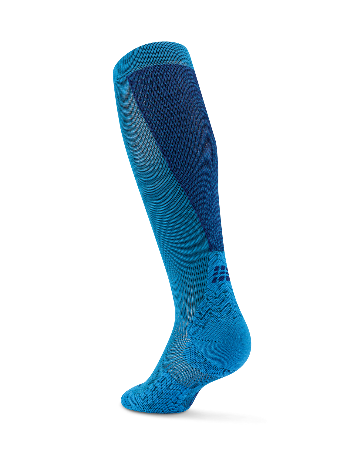 Core Run Ultralight Tall Compression Socks, Women, Blue/Dark Blue