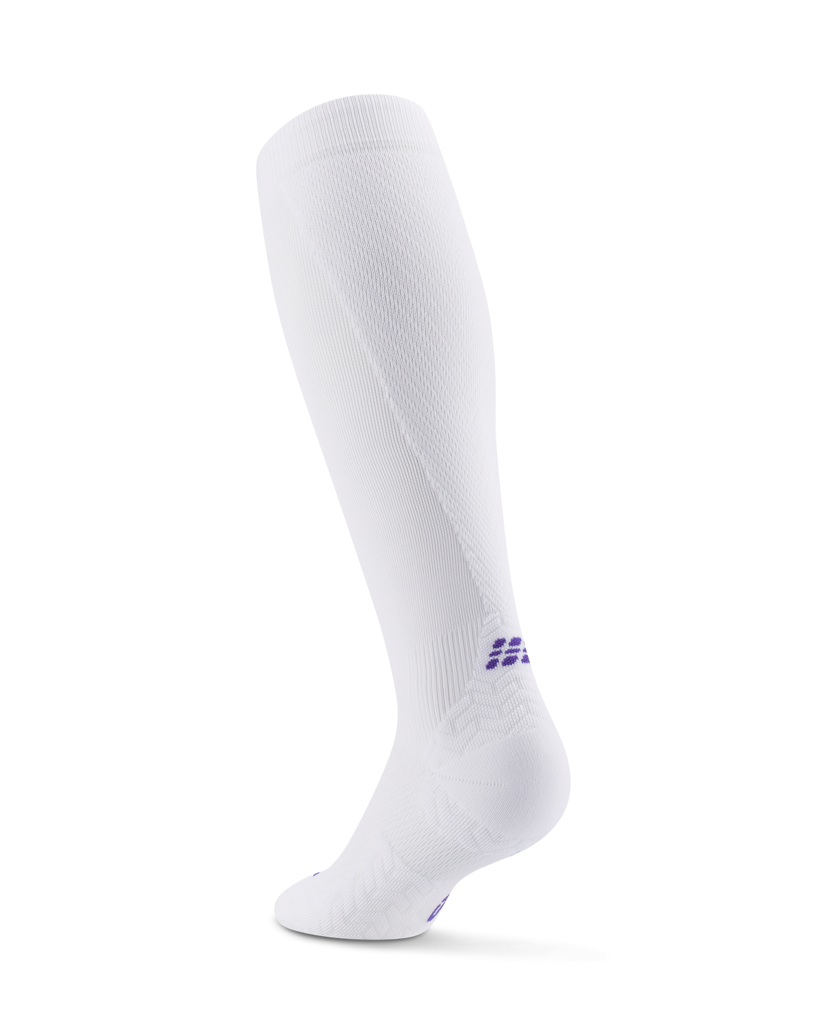 Core Run Ultralight Tall Compression Socks, Women, White