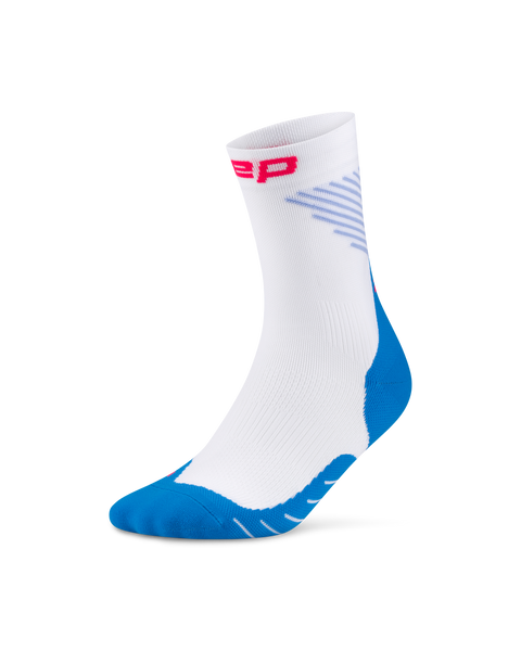 Core Run Vertical Mid Cut Compression Socks