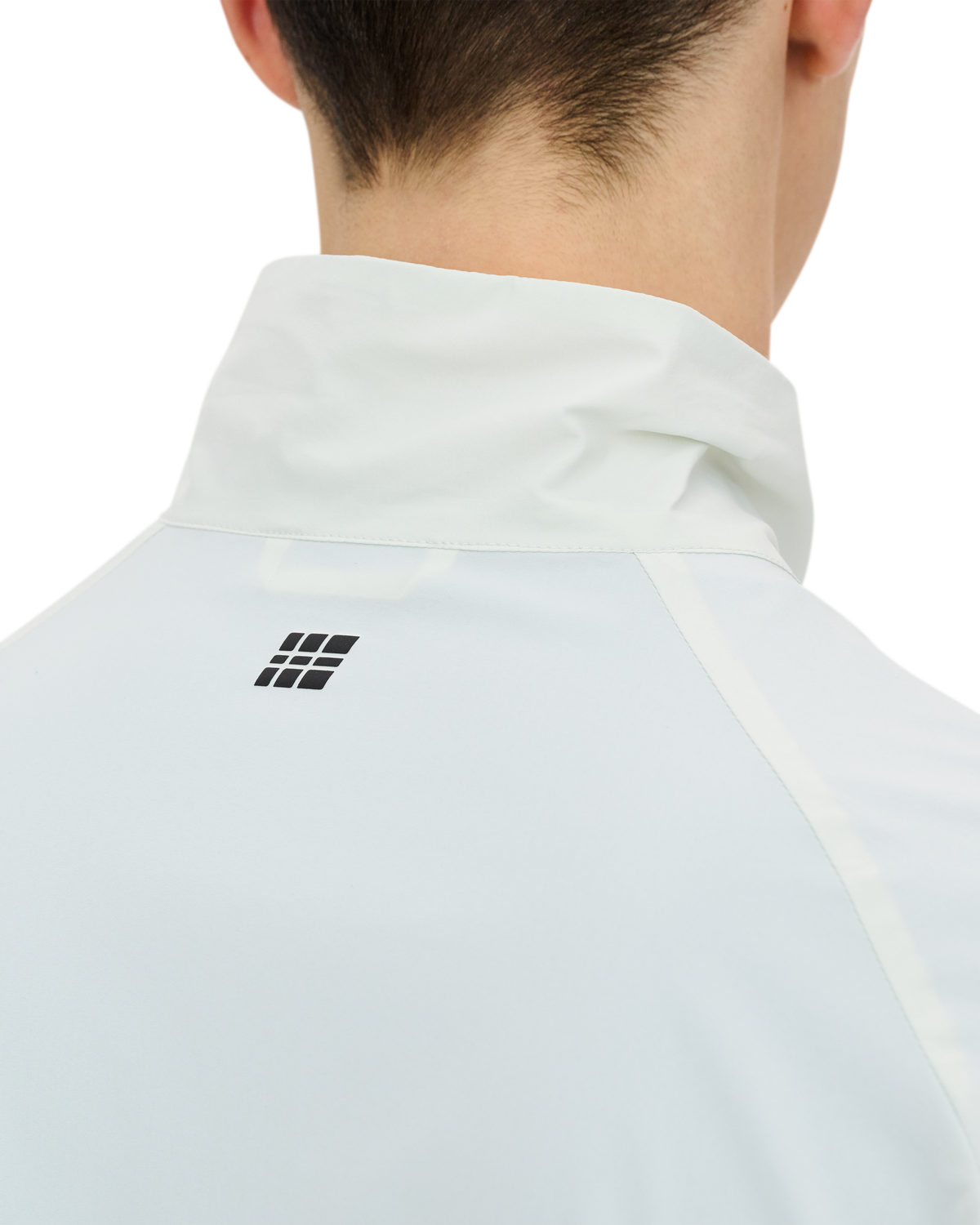 Core Run Windbreaker, Men, Ice, close-up detail